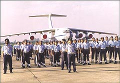 An impressive parade was organised at the Chandigarh Air Force station on the occasion of the 66th anniversary of the Indian Air Force on Thursday. 