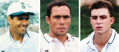 Hansie Cronje; Nicky Boje; and Herschelle Gibbs