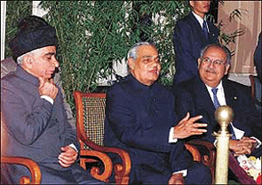 Prime Minister Atal Behari Vajpayee addresses 