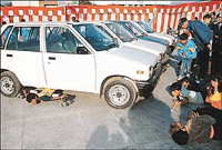 Four-year-old Tejesvini Kadam