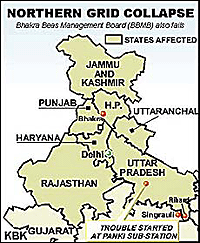 Northern Grid collapse