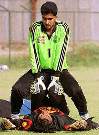 Indian+goalkeeper