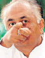 Mr K.C. Pant  at a  press conference in New Delhi on Sunday. Reuters