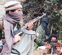 Islamic militants of the Pakistan-based Al-Badr