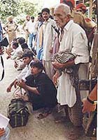 Pakistani prisoners being repatriated