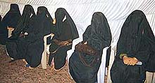 Majority of women in Kashmir have adopted the Islamic dress code by wearing burqas even during official functions in response to Lashkar-e-Jabbar diktat.