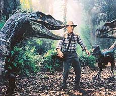 Sam Neill in ‘Jurrasic Park III’
