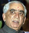 External Affairs Minister Jaswant Singh
