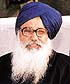 Punjab Chief Minister Parkash Singh Badal