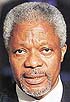 UN Chief Kofi Annan