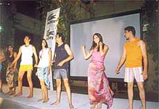 Lacoste unveils its exciting new spring/summer collection 2002 in the Capital.
