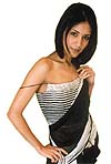 A model sports a Tarun Tahiliani creation.