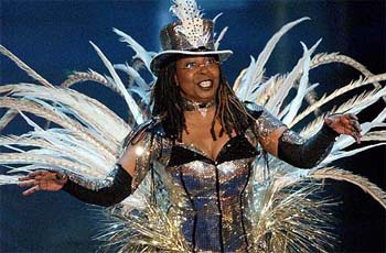 Host Whoopi Goldberg gives her opening monologue