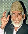 A file photo of Syed Ali Shah Geelani.