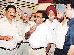 Dr P.K. Gupta Director, NCCP, interacts with entrepreneurs