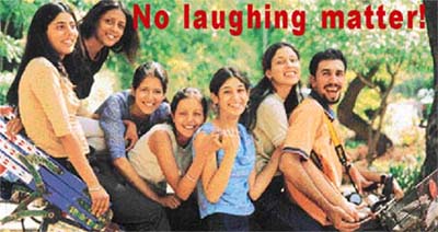 No laughing matter! --- Photo by Surkhab Shaukin