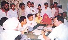 Family members of Rani