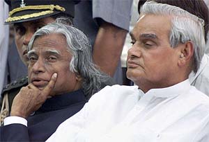 President A. P. J. Abdul Kalam and Prime Minister Atal Behari Vajpayee