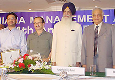 The Ludhiana Management Association presented awards for excellence to the Editor of The Tribune, Mr Hari Jaisingh, and two noted industrialists  Mr Nirmal Kumar Jain and Mr Kanwar Deep Singh  at the 24th Annual Day function of the LMA held in Ludhiana on Sunday. 