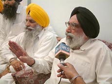 Mr Dara Singh, suspended member of the Sikh Gurdwara Judicial Commission 