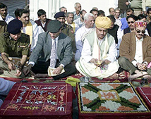 Prayers being held to purify Raghunath Temple 
