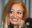 Brigitte Boisselier addresses the media