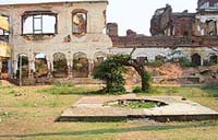 The marble palace in the Mubarak Mandi complex of Jammu 