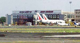 Air-India aircraft grounded at the Mumbais Chhatrapati Shivaji airport following the Air-India Pilots Guilds refusal to fly to SARS-affected countries.