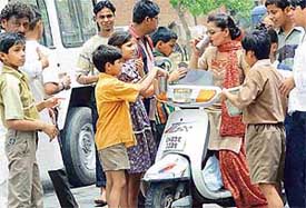 Chhabeel organised on the occasion of Nirjala Ekadashi in diffrent parts of the city on Wednesday.