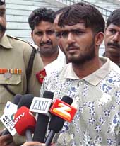 Nineteen-year-old Indian prisoner Ranjit Kumar, freed by Pakistan