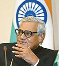 Prime Minister Atal Bihari Vajpayee during a press conference in Ankara on Wednesday.