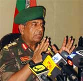 Gen N.C. Vij, Chief of the Army Staff, addresses a press conference