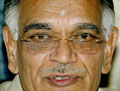 Home Minister Shivraj Patil speaks to the media in New Delhi on Monday.