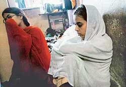 Zeenat Jahan Raza and Nuzhat Jahan Raza, sisters of slain Ishrat Jahan