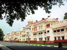A view of Netaji Subash National Institute of Sports, Patiala.