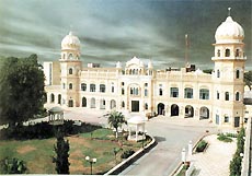 A view of Nankana Sahib Gurdwara in Pakistan