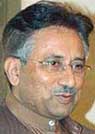 Pakistan President Pervez Musharraf speaks during a function in Islamabad on Monday night.