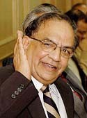 Chief Election Commissioner T.S. Krishnamurthy at a press conference in New Delhi on Friday.