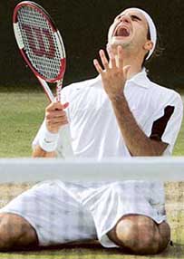 Roger Federer ruled the roost in men’s tennis this year with victories at Wimbledon, the Australian Open and the US Open.