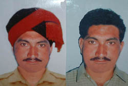 The computer sketches of the man, who had kidnapped Prabir Singh, a student of DAV Public School, Amritsar, on February 6.