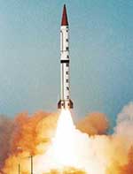 Pakistan test-fires Shaheen II