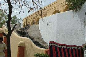 A view of the official residence of General Dyer, responsible for the Jallianwala Bagh massacre, at Gobindgarh Fort in Amritsar. The fort is to be handed over to the Punjab Government as a major tourist spot.
