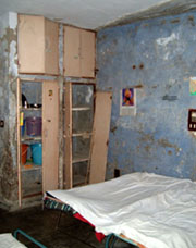 A view of one of the hostel rooms at Multipurpose Health Workers Training School, Bathinda.