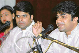 Debonair duo: Two voices, one soul