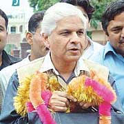 Dr Ashwani Kumar, Rajya Sabha MP, crosses over to India after attending a two-day conference of Parliamentarians and journalists in Pakistan.