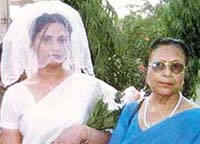 A file picture of Dimple and Dr Karanjia at the time of Dimple’s wedding
