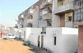 Additional rooms have been constructed in violation of rules in Sector 45-D, Chandigarh.