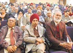 Delegates at a session on ‘Excellence in technical education: Issues and challenges with focus on quality and governance’ in Chandigarh