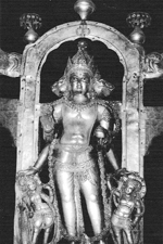 The bronze idol of Lord Vishnu in the Hari Rai Temple of Chamba has been chosen as the logo for the millennium celebrations.