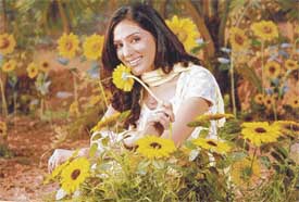 Sudeepa Singh in the serial Kabhie To Nazar Milao